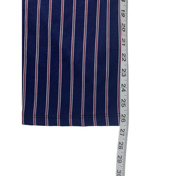 Tiffany & Grey Women's Navy Blue & Red Pants - Picture 5 of 6